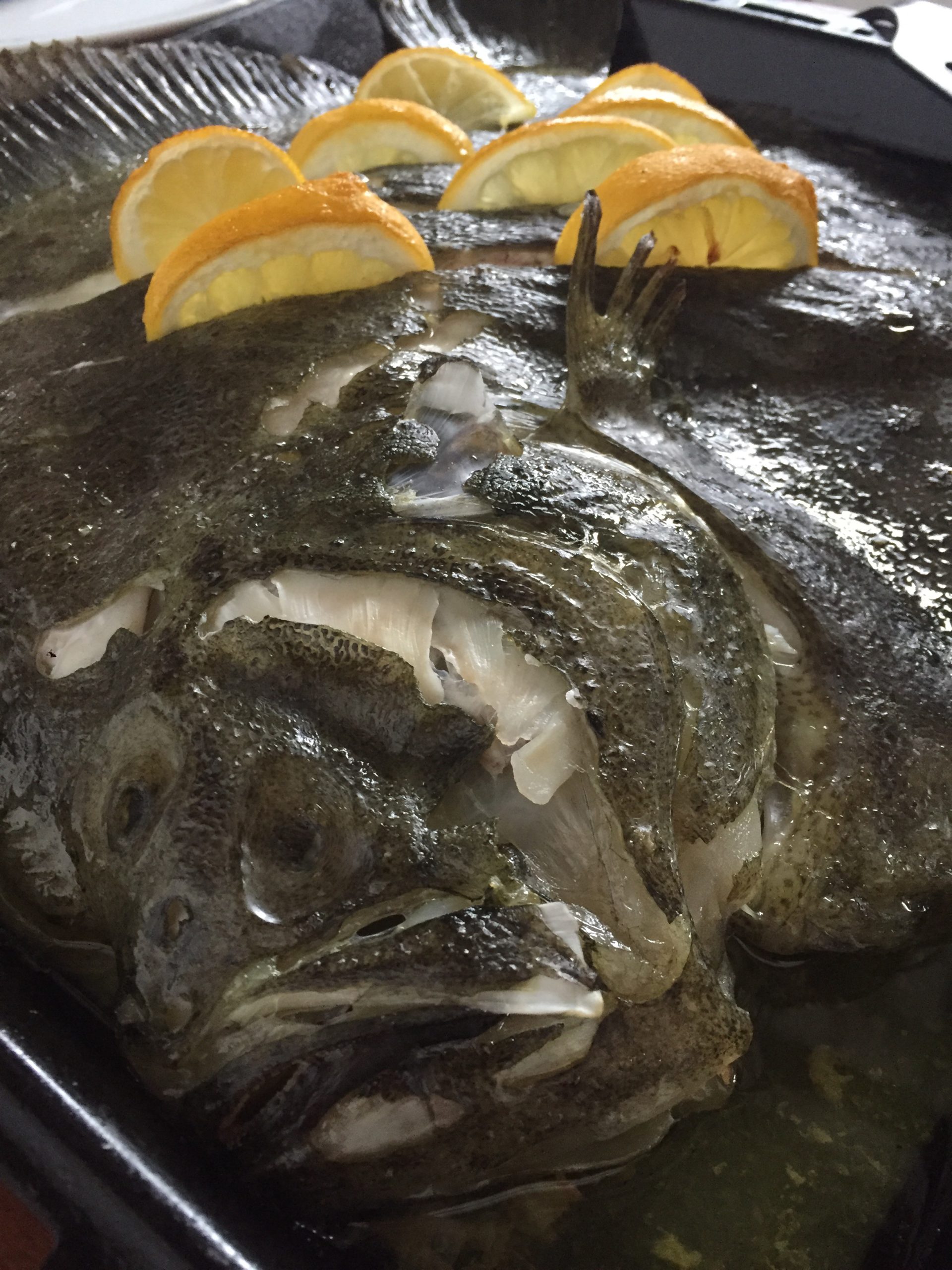 Turbot al forn