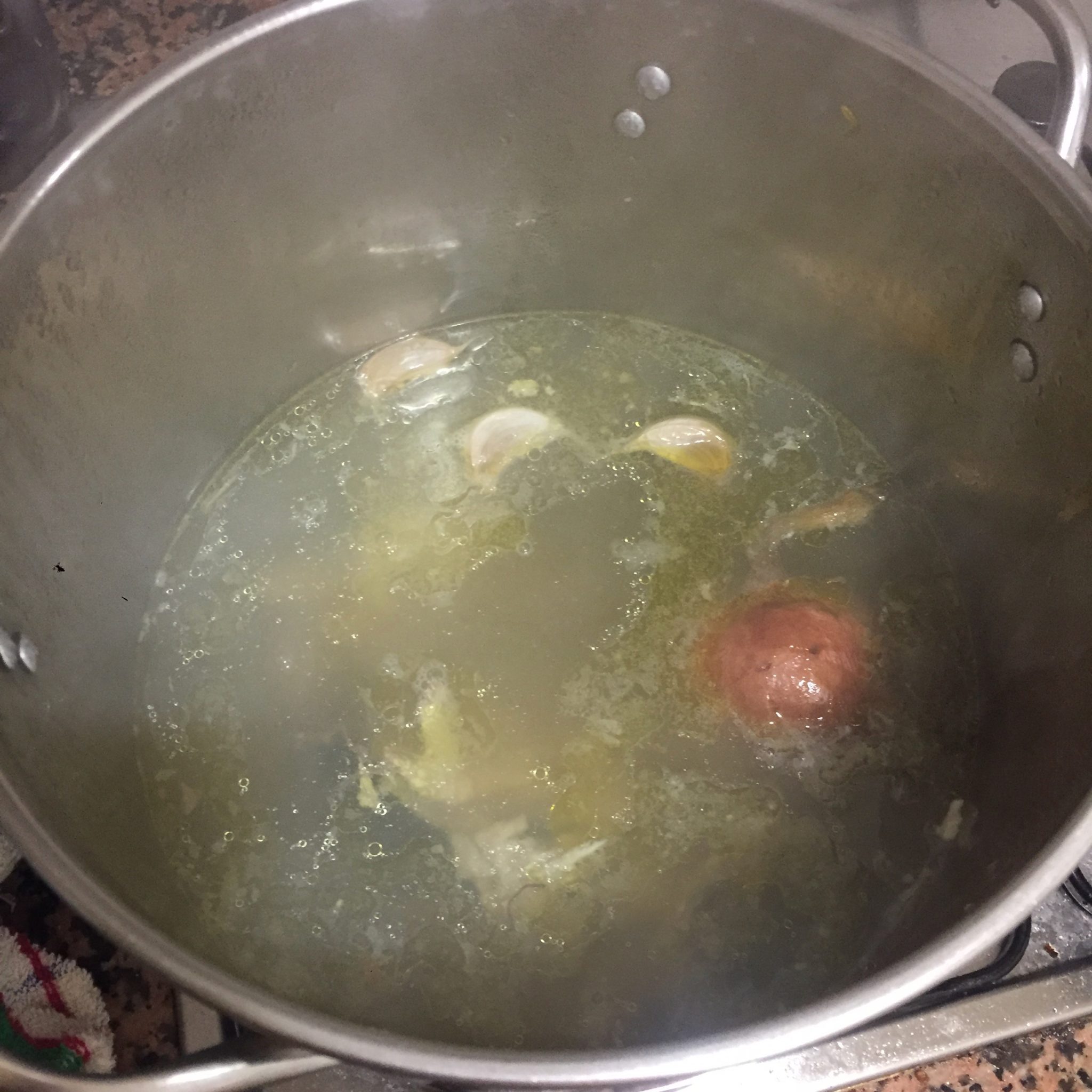 Suquet de rap + sopa de peix